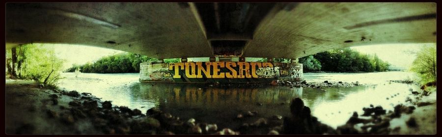 Built structure in water