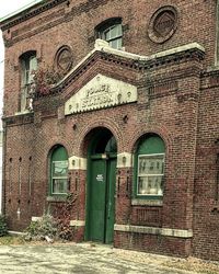 Facade of old building