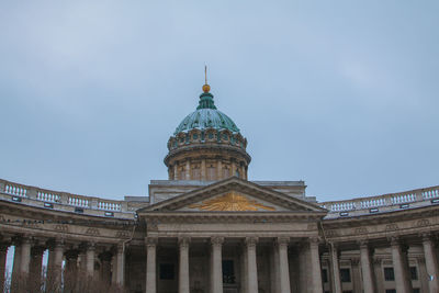 Low angle view of building against sky