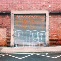 Brick wall with brick wall