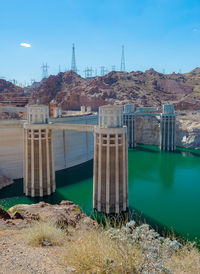 Scenic view of river against sky