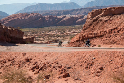 Motorcycle travel amazing landscape
