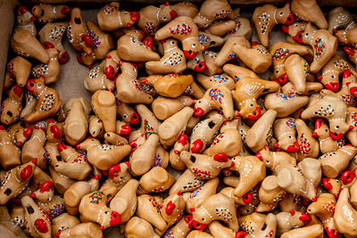 Sibiu city, romania - 04 september 2022. romanian handmade ceramics market at the potters fair 