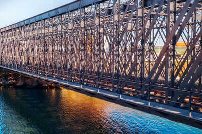 The iron bridge, malaga, spain