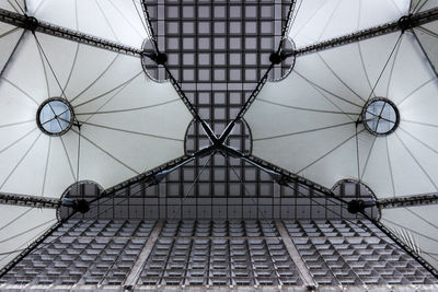 Low angle view of ferris wheel