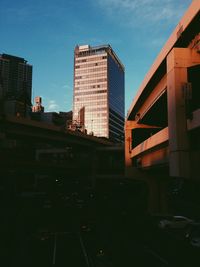 View of buildings in city