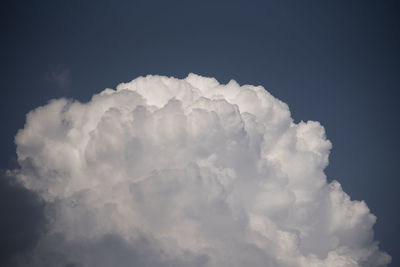 Low angle view of clouds in sky