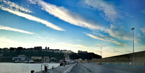 Panoramic view of trees against sky