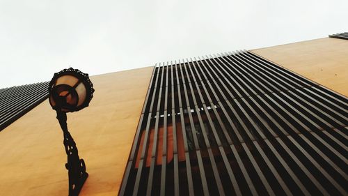 Low angle view of modern building