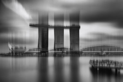 Iconic marina  bay sands