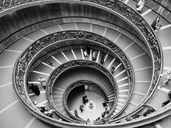 Staircase in building
