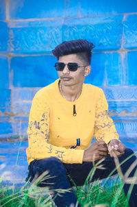 Indian boy wearing glasses photo 