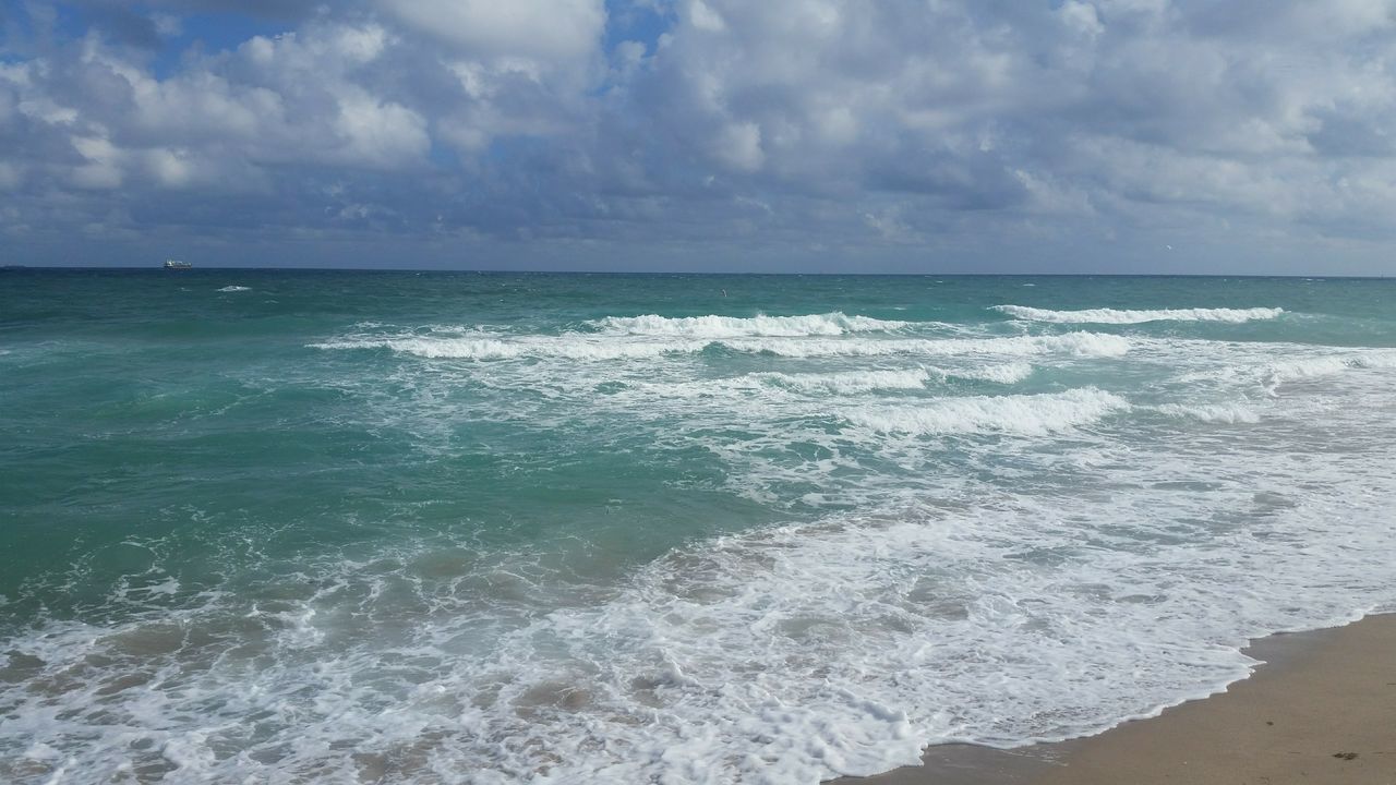 VIEW OF SEA AGAINST SKY