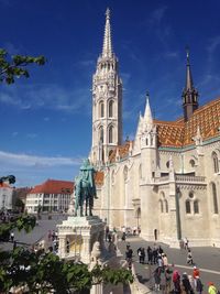Low angle view of a church