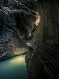 Scenic view of cave