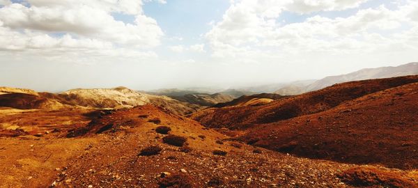 Row mountains