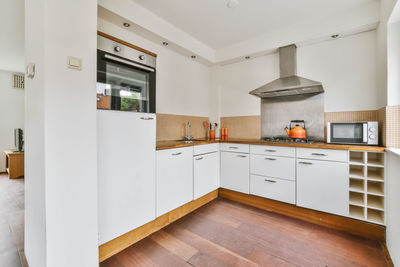 Interior of beautiful kitchen