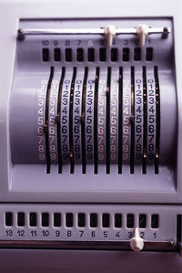 Close-up of food on table