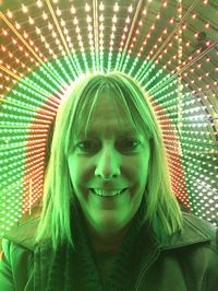 Portrait of a smiling young woman