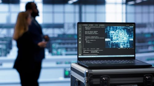 Close-up of laptop