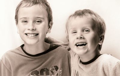 Portrait of smiling boy