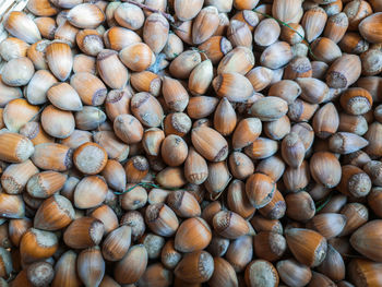 Full frame shot of roasted coffee for sale