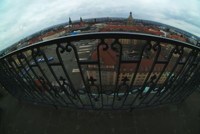 View of built structure against sky