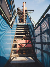 Low angle view of built structure against sky