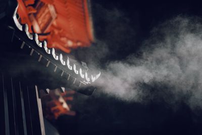 Close-up of machine part