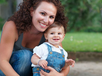 Portrait of cute baby girl