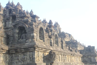 Low angle view of a temple