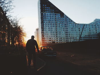 Road in city