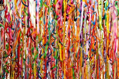 Full frame shot of multi colored candies