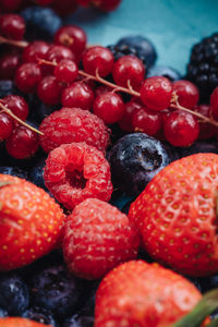 Close-up of strawberries