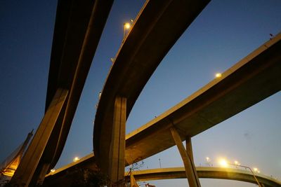 Low angle view of bridge