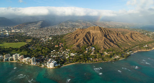 Aerial view of cityscape