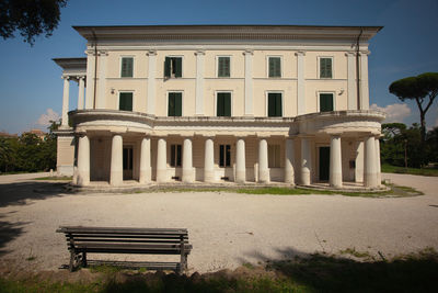 View of historical building