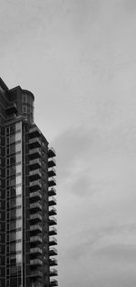 Low angle view of buildings against sky