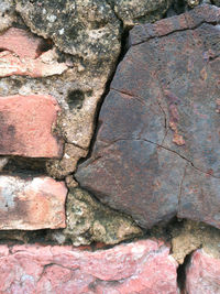 Full frame shot of stone wall