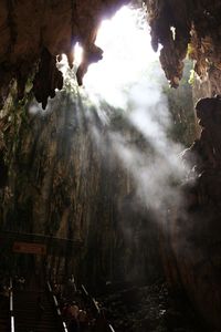 Scenic view of cave