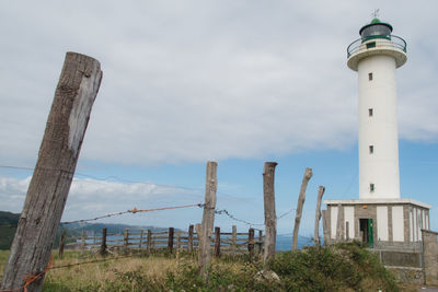 Lighthouse against sky