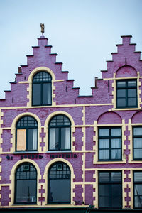 Low angle view of building against sky