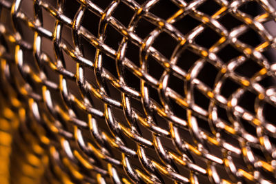 Full frame shot of metal grate