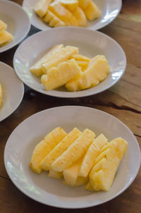 Close-up of food in plate