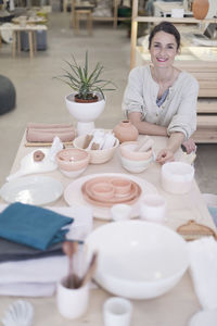 Close-up of food on table