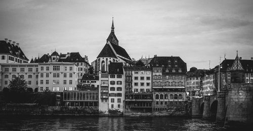 Buildings at waterfront