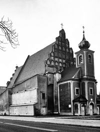 Low angle view of church