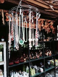 View of market stall for sale