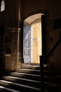 Entrance of old building