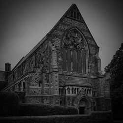 Low angle view of church